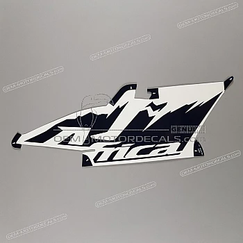 Side cowling decal, right side