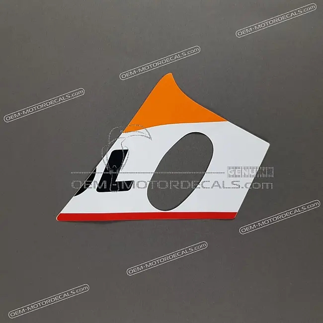 Honda CBR125R Franja superior del carenado delantero lado izquierdo OEM 86642KPP630ZA