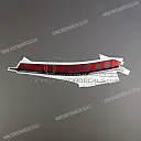 Autocollant de carénage intermédiaire, côté gauche