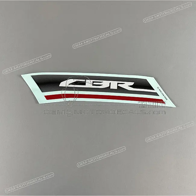 Honda CBR600F Hurricane Linke Seitenverkleidungsaufkleber Links Original 86642MGVD60ZA Fabrikaufkleber