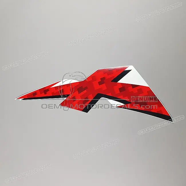 Honda CB500X Linker middenkuip sticker Linkerkant OEM 86642MGZJ80ZC