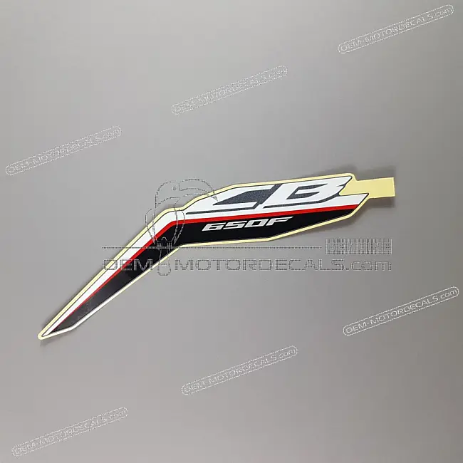 Honda CB650F Adesivo Convogliatore Sinistro Lato Sinistro OEM 86642MJEDF0ZB