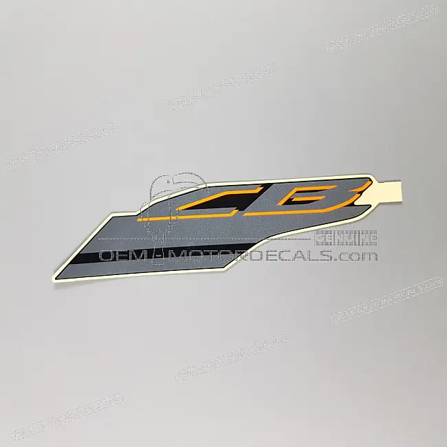 Honda CB650F Adesivo Convogliatore Radiatore Sinistro Lato Sinistro OEM 86642MJEDH0ZA