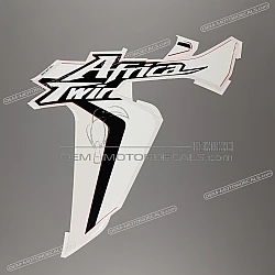 Side cowling decals set, left side