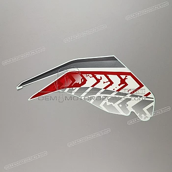 Side cowling decal, left side