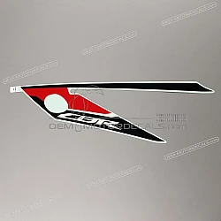 Side cowling decal, left side