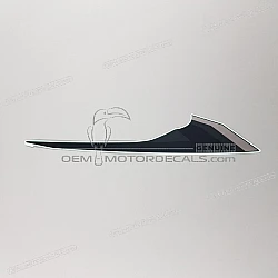 Side cowling decal, left side