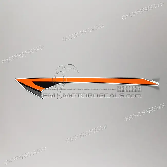 Honda CBR500R Autocollant flanc de carénage intermédiaire gauche CBR côté gauche OEM 86642MJWJ20ZA