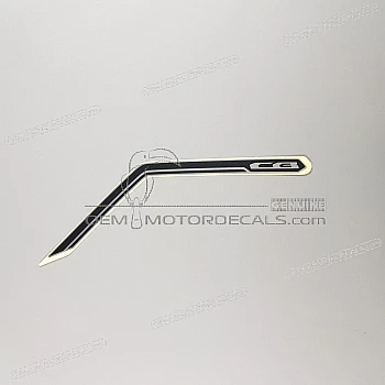 Side cowling decal, left side