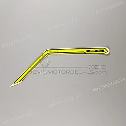Side cowling decal, left side