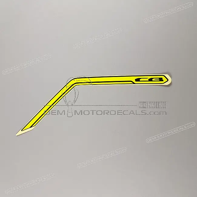 Honda CB500F Pegatina Carenado Medio Izquierdo Lado Izquierdo OEM 86642MJWJ40ZB