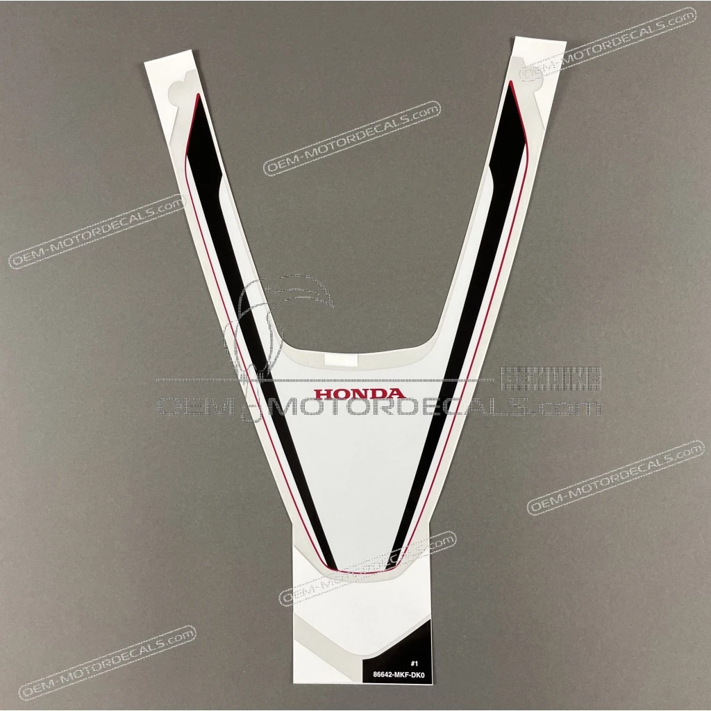 Honda CBR1000RR Fireblade Adesivo carenatura superiore anteriore OEM 86642MKFDK0ZA