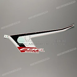 Side cowling decal, left side