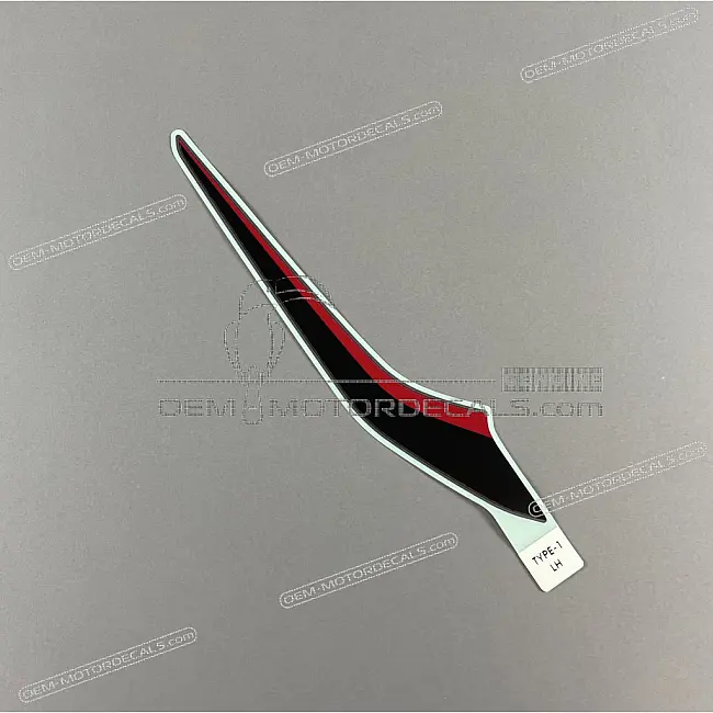 Honda CB500F Adesivo carenatura centrale lato sinistro OEM 86642MKPDE0ZB