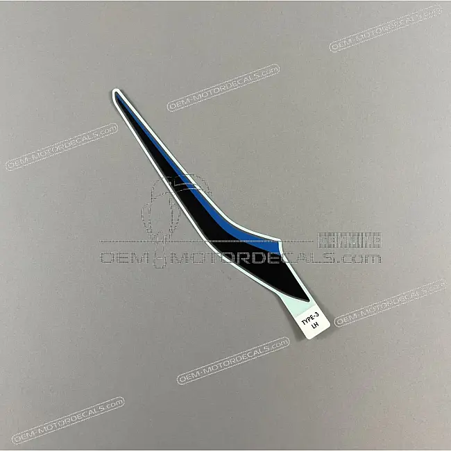 Autocollant Honda CB500F carénage central côté gauche OEM 86642MKPDE0ZD