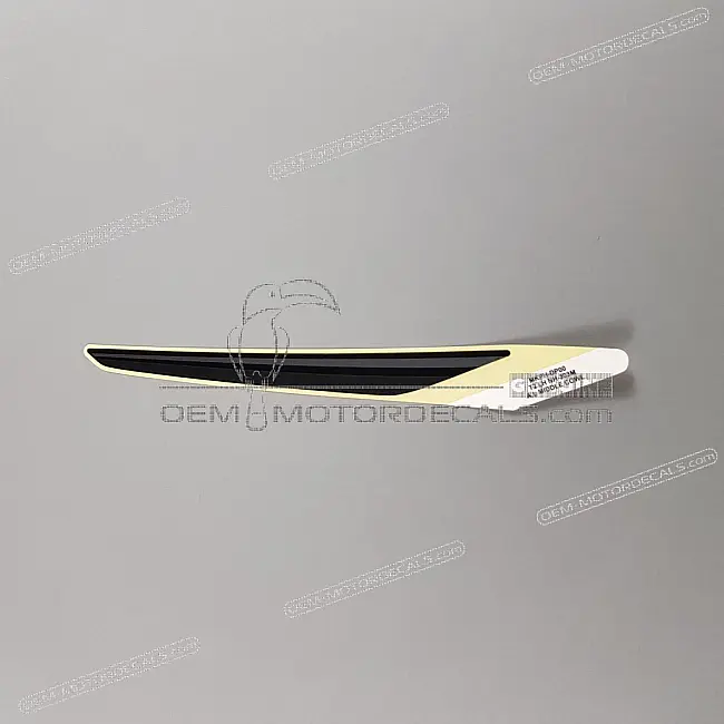 Pegatina Gráfica Lateral Izquierda Genuina OEM para Carenado Central Izquierdo Honda CB500F 86642MKPDP0ZC