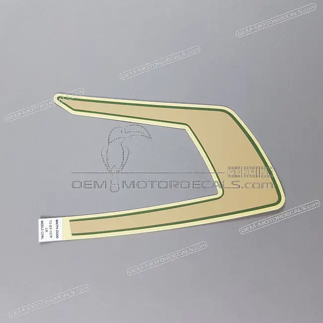 Autocollant Honda CB500X Carénage Central Gauche OEM 86642MKPDQ0ZA