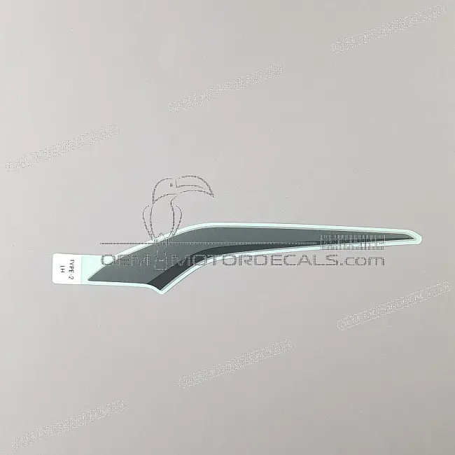 Honda CB500F Left Middle Cowl Stripe Left Side OEM 86642MKPJ40ZC Genuine Factory Graphic