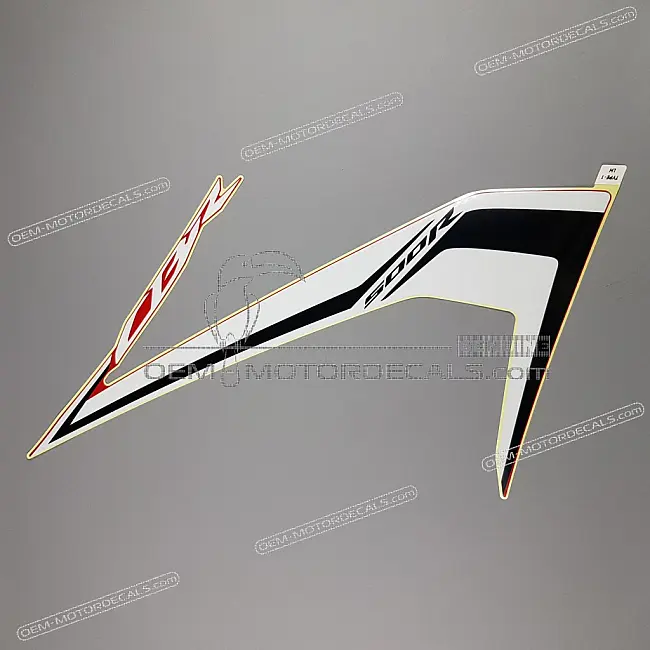 Honda CBR500R Autocollant flanc carénage central gauche Côté gauche OEM 86642MKPJ00ZC