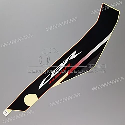 Side cowling decal, left side