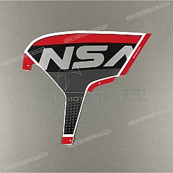 Zijpaneel sticker, linkerkant