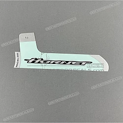 Side cowling decal, left side