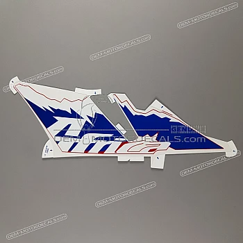Side cowling decal, left side