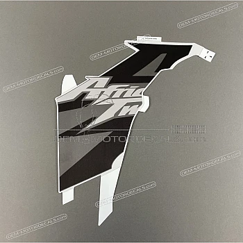 Side cowling decal, left side
