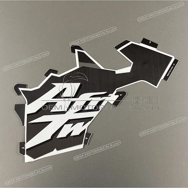 Honda CRF1100 Africa Twin Linker mittlerer Verkleidungsaufkleber linke Seite OEM 86642MLNSC0ZA