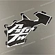Honda CRF1100 Africa Twin Linker Middenkuip Sticker Linkerkant OEM 86642MLNSC0ZA