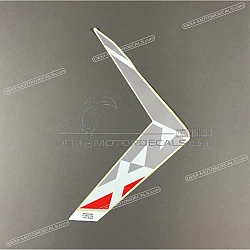 Side cowling decal, left side