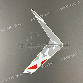 Side cowling decal, left side