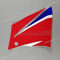 HONDA Seitenverkleidung Aufkleber, Rechte Seite 86643-K33-D10ZA