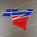Right middle cowl stripe, right side