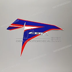 Side cowling decal, right side