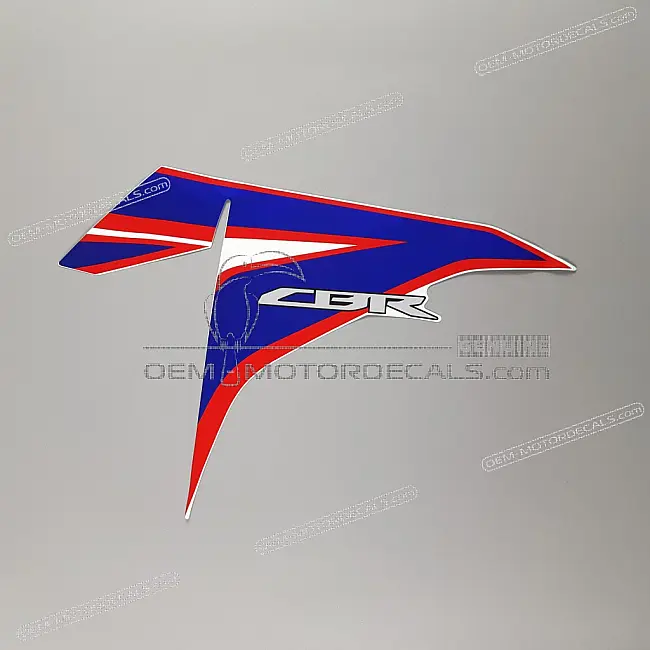 Original Honda CBR125R Mittelverkleidungsstreifen rechte Seite OEM 86643KPPT00ZB Werksgrafik