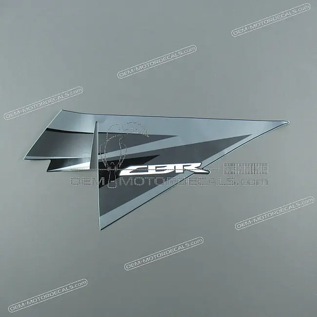 Honda CBR125R Adesivo Carenatura Centrale Lato Destro OEM 86643KPPT30ZA Grafica Originale di Fabbrica Adesivo