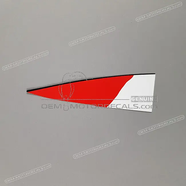 Honda CBR125R Rechte vordere Seitenverkleidung Aufkleber rechte Seite OEM 86643KTYD70ZA