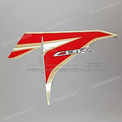 Side cowling decal, right side