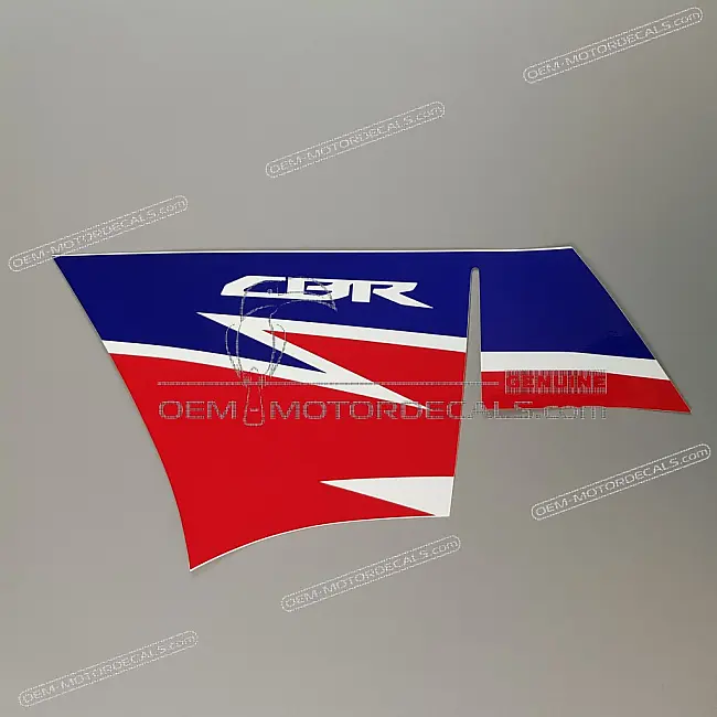 Originele Honda CBR250R Middenkuip Sticker Linkerkant Kuipdeel Grafisch OEM 86643KYJK20ZA Fabriekssticker