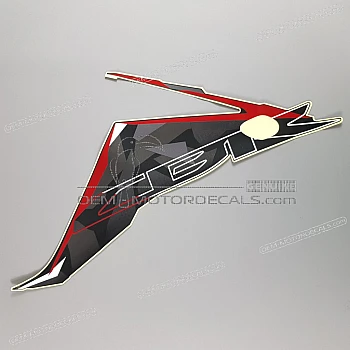 Side cowling decal, right side