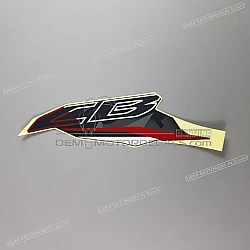Side cowling decal, right side