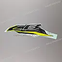 Shroud stripe, right side