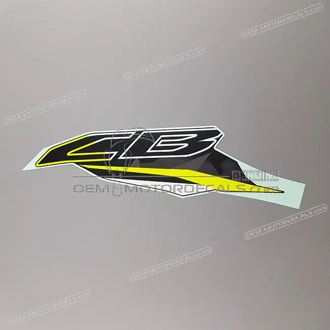 Honda CB650F Kühlerverkleidungsaufkleber rechte Seite OEM 86643MJEG40ZB