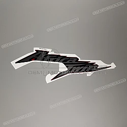 Zijpaneel sticker, rechterkant