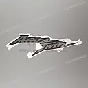 Pegatina de carenado central derecho Africa Twin