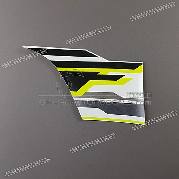 Side cowling decal, right side