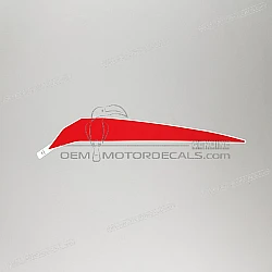 Side cowling decal, right side