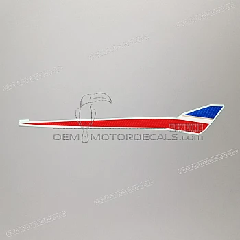 Side cowling decal, right side