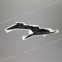 HONDA Autocollant de carénage intermédiaire Africa Twin, côté droit 86643-MKK-D00ZB